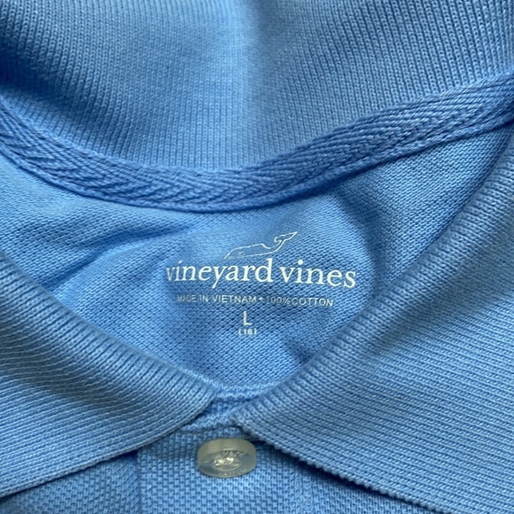 Boys Short Sleeve Blue Polo - Picture 3 of 11